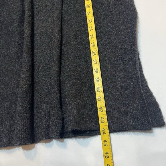 Aritzia Wilfred Long Cardigan Vest Open Front Sweater Wool/Mohair Large Dunkirk - Picture 9 of 10